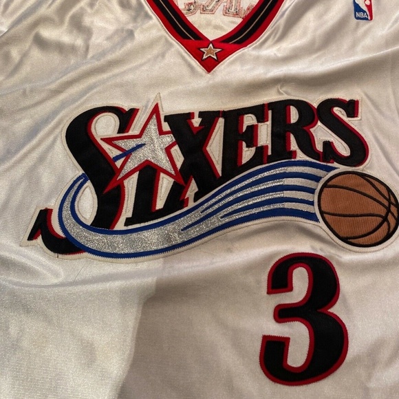 Champion Allen Iverson #3 Philadelphia 76ers Sewn